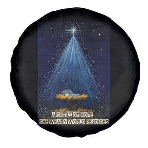 Nativity Scene Christmas Spare Tire Cover Biible Baby Jesus Christian TS14 Print Your Wear