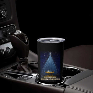 Nativity Scene Christmas Tumbler Cup Biible Baby Jesus Christian TS14 Print Your Wear
