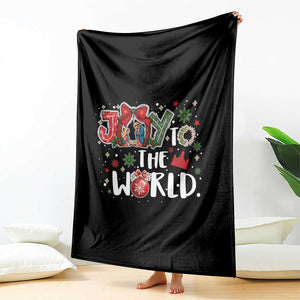 Nativity Scene Christmas Throw Blanket Joy To The World TS14 Print Your Wear