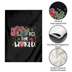Nativity Scene Christmas Garden Flag Joy To The World TS14 Print Your Wear