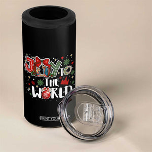 Nativity Scene Christmas 4 in 1 Can Cooler Tumbler Joy To The World TS14 Print Your Wear