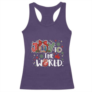 Nativity Scene Christmas Racerback Tank Top Joy To The World - Print Your Wear