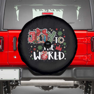 Nativity Scene Christmas Spare Tire Cover Joy To The World TS14 Black Print Your Wear