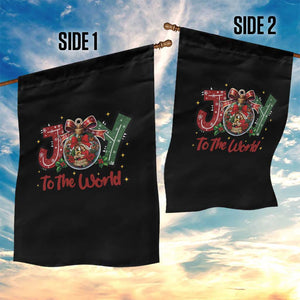 Jesus Christmas Garden Flag Joy To The World TS14 Print Your Wear