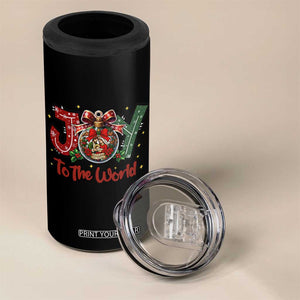 Jesus Christmas 4 in 1 Can Cooler Tumbler Joy To The World TS14 Print Your Wear