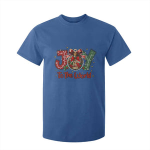 Jesus Christmas T Shirt For Kid Joy To The World TS14 Royal Blue Print Your Wear