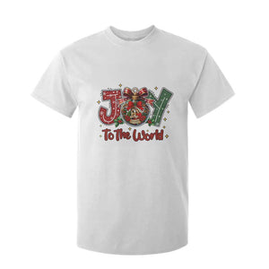 Jesus Christmas T Shirt For Kid Joy To The World TS14 White Print Your Wear