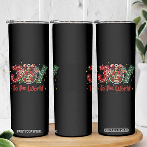 Jesus Christmas Skinny Tumbler Joy To The World TS14 Print Your Wear