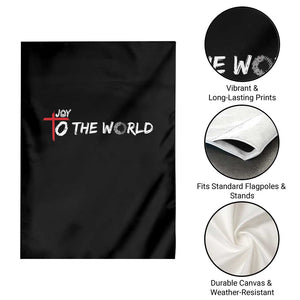 Jesus Christian Christmas Garden Flag Joy To The World TS14 Print Your Wear
