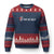Jesus Christian Xmas Ugly Christmas Sweater Joy To The World - Print Your Wear