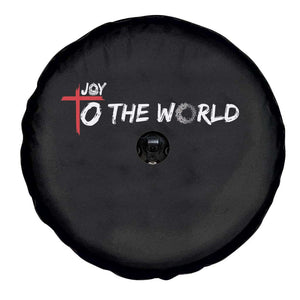 Jesus Christian Christmas Spare Tire Cover Joy To The World TS14 Print Your Wear
