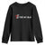 Jesus Christian Christmas Youth Sweatshirt Joy To The World TS14 Black Print Your Wear