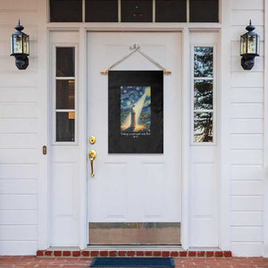Virgin Mary Starry Night Garden Flag Luke 2:11 Christian Faith TS14 Print Your Wear