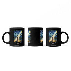 Virgin Mary Starry Night Coffee Mug Luke 2:11 Christian Faith TS14 Print Your Wear