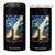 Virgin Mary Starry Night 4 in 1 Can Cooler Tumbler Luke 2:11 Christian Faith TS14 One Size: 16 oz Black Print Your Wear
