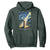 Virgin Mary Starry Night Hoodie Luke 2:11 Christian Faith TS14 Dark Forest Green Print Your Wear