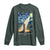 Virgin Mary Starry Night Long Sleeve Shirt Luke 2:11 Christian Faith - Print Your Wear