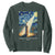 Virgin Mary Starry Night Sweatshirt Luke 2:11 Christian Faith - Print Your Wear