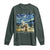 Bethlehem Starry Night Long Sleeve Shirt Nativity Luke 2:11 Christian Christmas - Print Your Wear