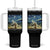 Bethlehem Starry Night Tumbler With Handle Nativity Luke 2:11 Christian Christmas TS14 One Size: 40 oz Black Print Your Wear