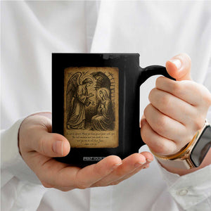 Virgin Mary Coffee Mug Angel Gabriel Luke 1:30 Christian TS14 Print Your Wear