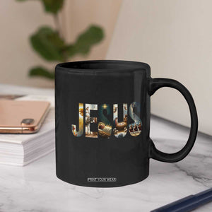 Jesus Christmas Coffee Mug Nativity Holy Night Christian Faith TS14 Print Your Wear