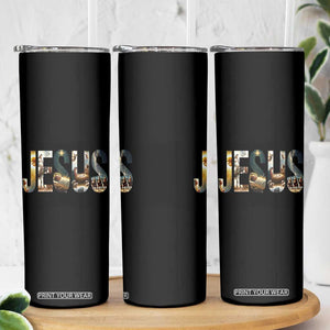 Jesus Christmas Skinny Tumbler Nativity Holy Night Christian Faith TS14 Print Your Wear