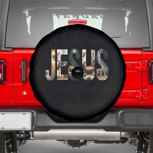 Jesus Christmas Spare Tire Cover Nativity Holy Night Christian Faith TS14 Black Print Your Wear