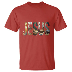 Jesus Christmas T Shirt Nativity Holy Night Christian Faith TS14 Red Print Your Wear