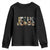 Jesus Christmas Youth Sweatshirt Nativity Holy Night Christian Faith TS14 Black Print Your Wear