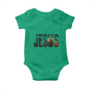 Jesus Christian Bible Baby Onesie The Way The Truth The Life TS14 Irish Green Print Your Wear