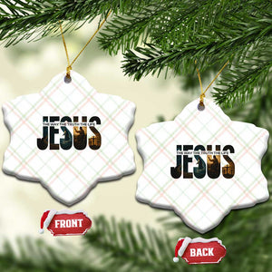 Jesus Christian Bible Ceramic Ornament The Way The Truth The Life TS14 Print Your Wear