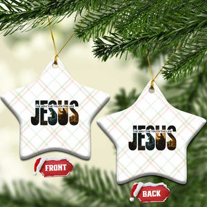 Jesus Christian Bible Ceramic Ornament The Way The Truth The Life TS14 Print Your Wear