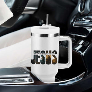 Jesus Christian Bible Tumbler With Handle The Way The Truth The Life TS14 Print Your Wear