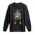 Jesus Christmas Long Sleeve Shirt Video Call Nativity Scene Funny Christian Xmas - Print Your Wear