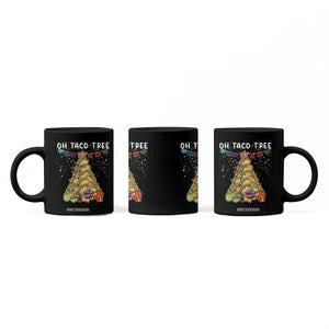 Taco Christmas Tree Coffee Mug Funny Xmas Foodie Mexican TS14 Print Your Wear