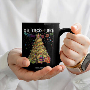 Taco Christmas Tree Coffee Mug Funny Xmas Foodie Mexican TS14 Print Your Wear