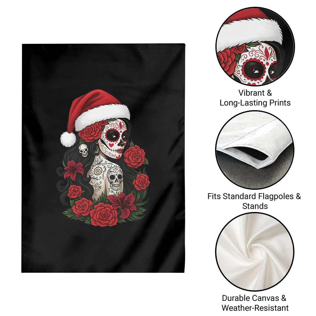 Dia De Los Muertos Mexican Christmas Garden Flag Day of the Dead Sugar Skull Women TS14 Print Your Wear