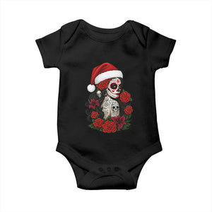 Dia De Los Muertos Mexican Christmas Baby Onesie Day of the Dead Sugar Skull Women TS14 Black Print Your Wear