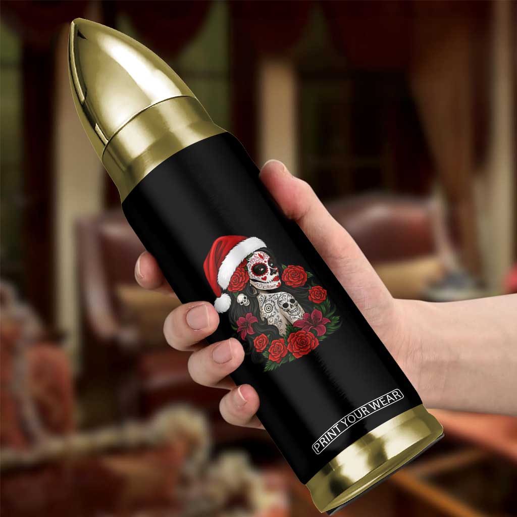 Dia De Los Muertos Mexican Christmas Bullet Tumbler Day of the Dead Sugar Skull Women TS14 Print Your Wear