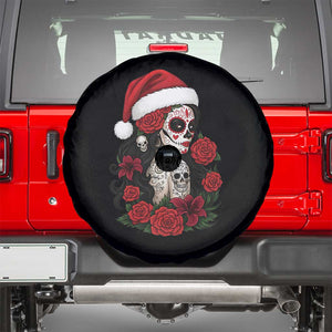 Dia De Los Muertos Mexican Christmas Spare Tire Cover Day of the Dead Sugar Skull Women TS14 Black Print Your Wear