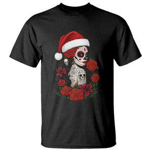 Dia De Los Muertos Mexican Christmas T Shirt Day of the Dead Sugar Skull Women TS14 Black Print Your Wear