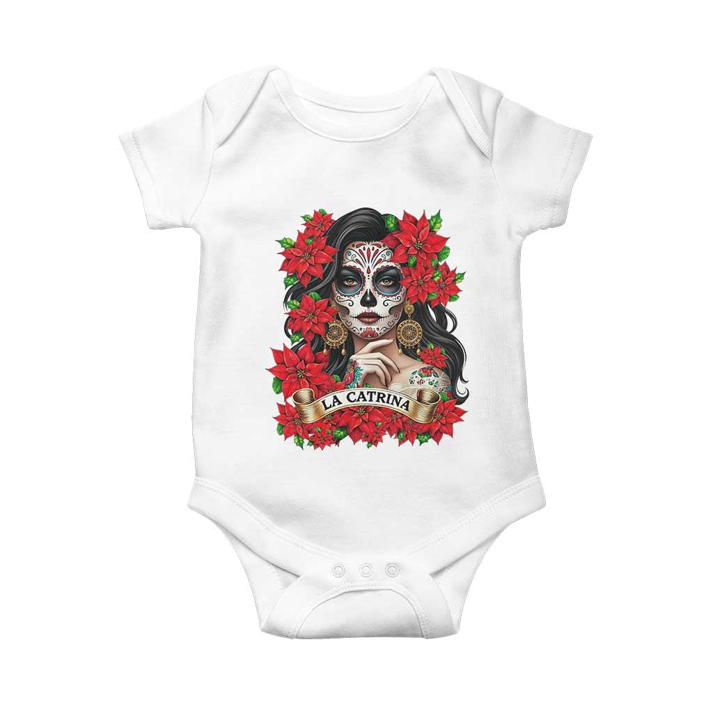 Dia De Los Muertos Mexican Baby Onesie Day of the Dead Sugar Skull Women TS14 White Print Your Wear