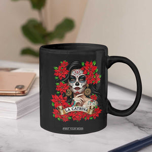 Dia De Los Muertos Mexican Coffee Mug Day of the Dead Sugar Skull Women TS14 Print Your Wear