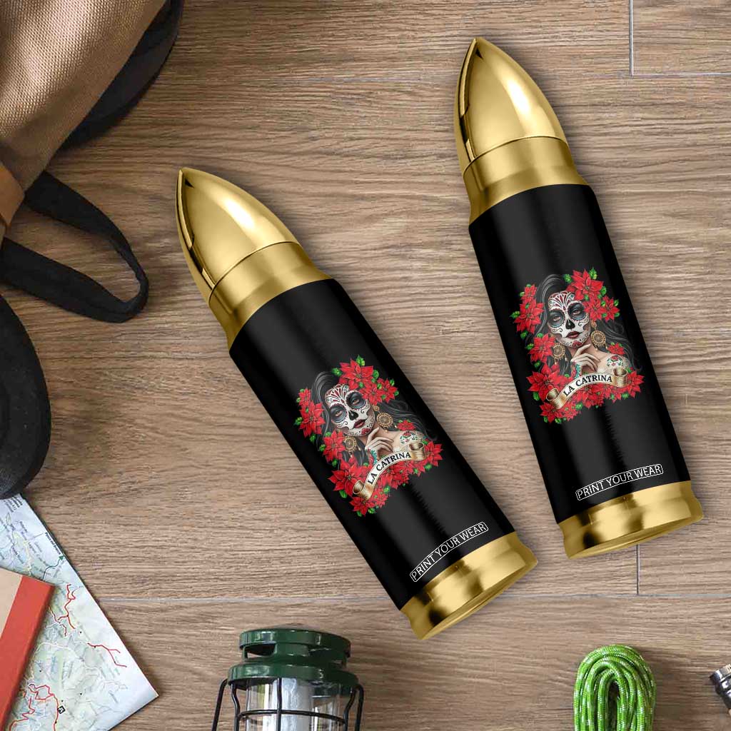 Dia De Los Muertos Mexican Bullet Tumbler Day of the Dead Sugar Skull Women TS14 Print Your Wear