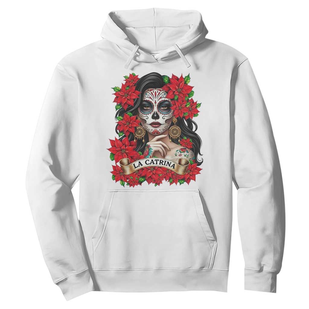 Dia De Los Muertos Mexican Hoodie Day of the Dead Sugar Skull Women TS14 White Print Your Wear