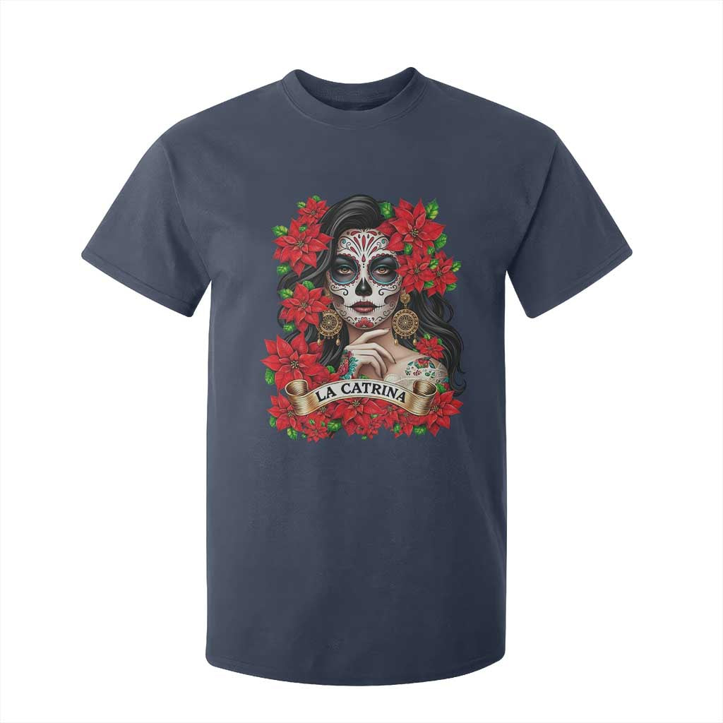 Dia De Los Muertos Mexican T Shirt For Kid Day of the Dead Sugar Skull Women TS14 Navy Print Your Wear