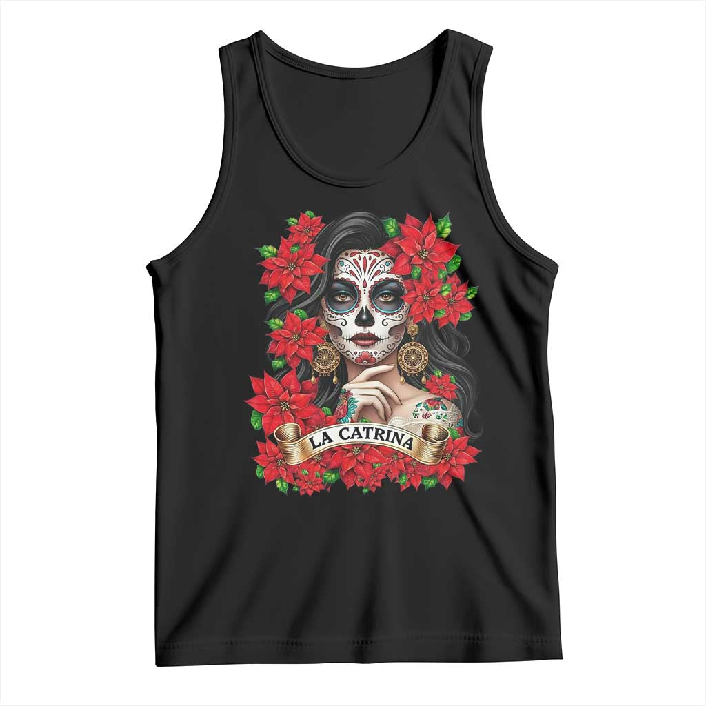 Dia De Los Muertos Mexican Tank Top Day of the Dead Sugar Skull Women TS14 Black Print Your Wear
