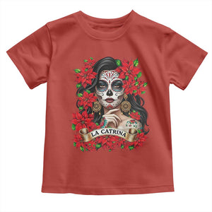 Dia De Los Muertos Mexican Toddler T Shirt Day of the Dead Sugar Skull Women TS14 Red Print Your Wear