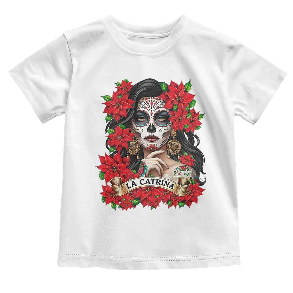Dia De Los Muertos Mexican Toddler T Shirt Day of the Dead Sugar Skull Women TS14 White Print Your Wear